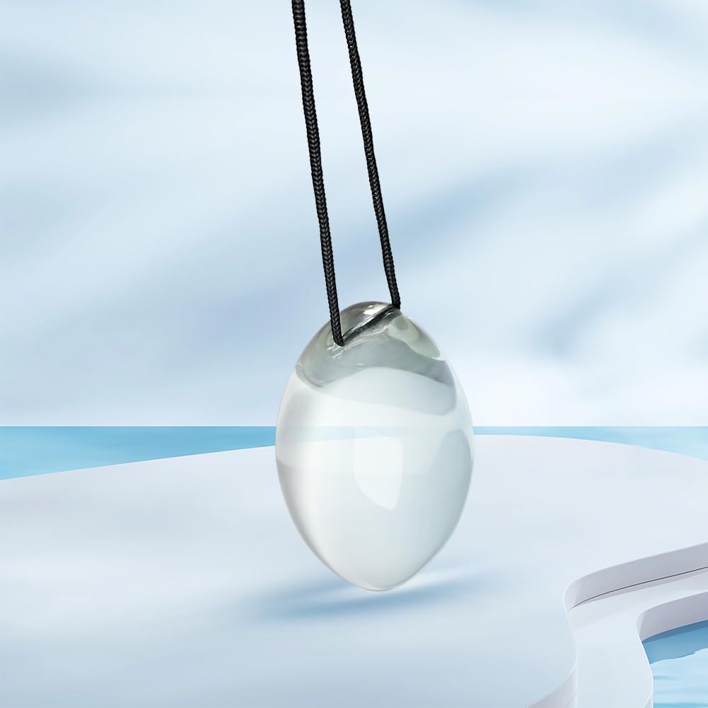 Plug anale di cristallo, butt plug per donne e uomini dildo di vetro Analdilos perline anali di cristallo donna palline anali pene di cristallo butt plug anale per principianti e utenti avanzati (L)