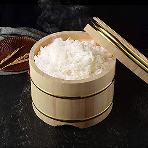 Set Di 3 Ciotole In Legno Di Acacia Per Zuppa E Riso - Multiuso 12,7 Cm Per Insalata, Pasta E Snack - 5