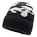 Gorro Beanie Sombrero Hat Gorro De Camuflaje De Punto De Invierno, Gorro Unisex para Mantener Caliente, Gorro con Puños Vintage, Gorros De Felpa Gruesos para Mujeres Y Hombres, Sombrero-Style_8