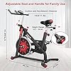 RELIFE-REBUILD-YOUR-LIFE-Exercise-Bike-Indoor-Cycling-Bike-Stationary-Bicycle-with-Resistance-Workout-Home-Gym-Cardio-Fitness-Machine-Upright-Bike Exercise Bike with Heavy Duty Flywheel for Home Gym Cardio Workout Machine New Version (46.1"x25.2"x44.1")
