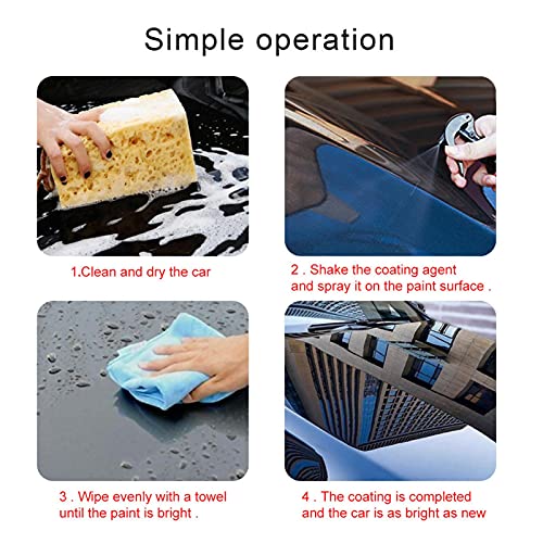 duhe189014 250 ml Auto Scratch Remover, Auto Paint Scratch Reparatie Spray Paint Surface, Voertuig Swirl Remover, Auto… - Image 7