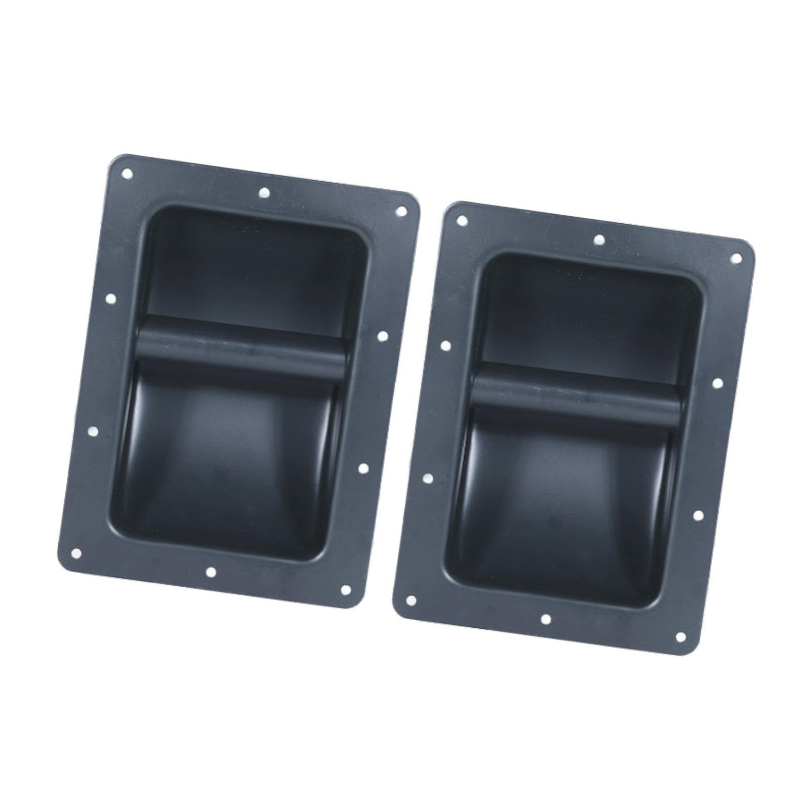 Lot de 2 poignées d'enceintes légères, Accessoires pour armoires, poignées latérales pour étuis chargés, de Poitrine, Portables et Robustes, M