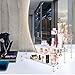 Acrylic Risers Display Stand for Action Figures, 5 Tier Clear Display Collectibles Dessert Holder, Durable Showcase Display Shelf for Toys Jewels Figurines Cosmetics Decoration and Organizer
