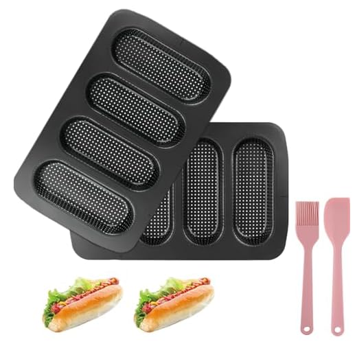 Perforated Carbon Steel Hot Dog Bun Pan
