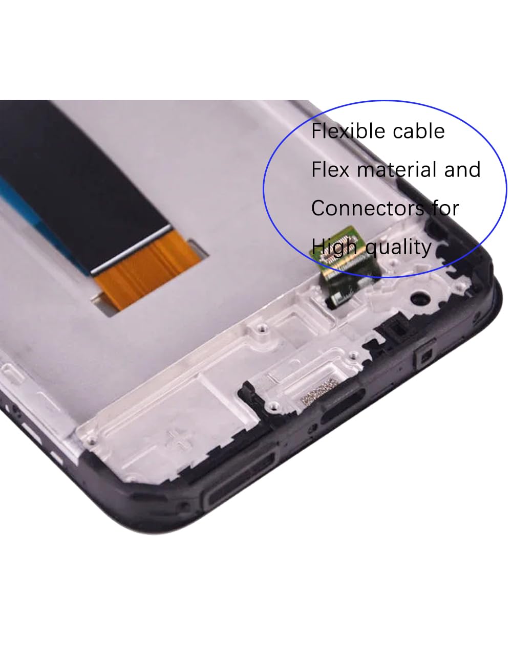 Display originale di ricambio per schermo LCD Redmi 10 5G, per Redmi Note 11e Display Touch Digitizer Assembly Kit parti di riparazione (nero con cornice)