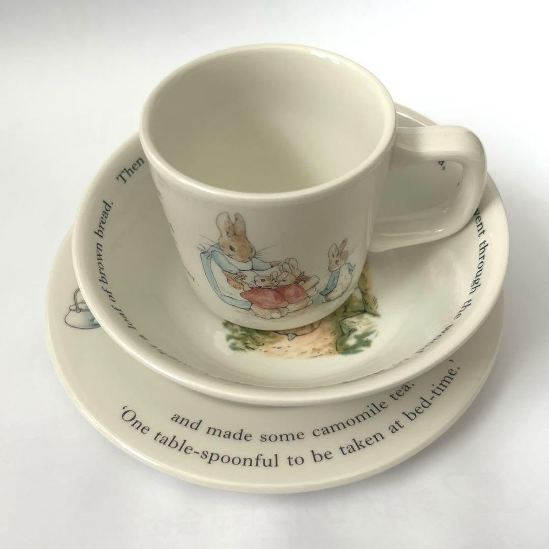  ウエッジウッド ピーターラビット モーニングセット Wedgwood (ウェッジウッド) モーニングセット ピーターラビット