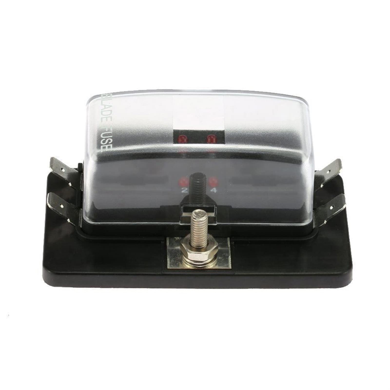 Boîte à fusibles 4/6/10 voies boîte à fusibles de voiture porte-fusible de voiture camion boîte à fusibles à lame automatique fusibles for Circuit Standard 32V ATO Câblage de protection (Color : 6 Wa