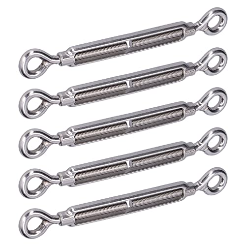 Hardware 221853 Turnbuckle Hook & Eye 4.75 Zinc Plated Pack of 10