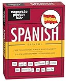 Magnetic Poetry - Spanish Kit - Words for Refrigerator - Write Poems and Letters on The Fridge - Made in The USA