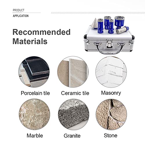 Set de brocas de diamante para azulejos miniatura 4
