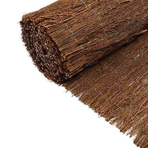 MUGAR- Cañizos de ocultación naturales de varias alturas, longitudes y materiales distintos- Delimitación de terrazas, jardines, BREZO 1,7KGS/M2. (Brezo Extra, 1,5x5 m)