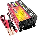 600W/1200W(Peak) Power Inverter DC 12V/24V to 110V AC Converter with 1 USB Ports...