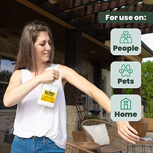 Cedarcide All-Purpose Bug Spray | Kill And Control Mosquitos, Fleas, Ticks, Ants | Made With Natural Essential Oils | Use On People, Pets & Kids (Cedarwood, Pint (16 Oz.)) #TOP1
