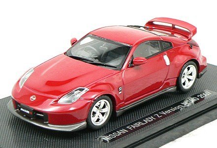エブロ1/43 日産フェアレディZ(Z33)バージョンニスモ2007レッド Amazon | エブロ 1/43 ニッサンフェアレディZ [バージョンニスモ] 2007
