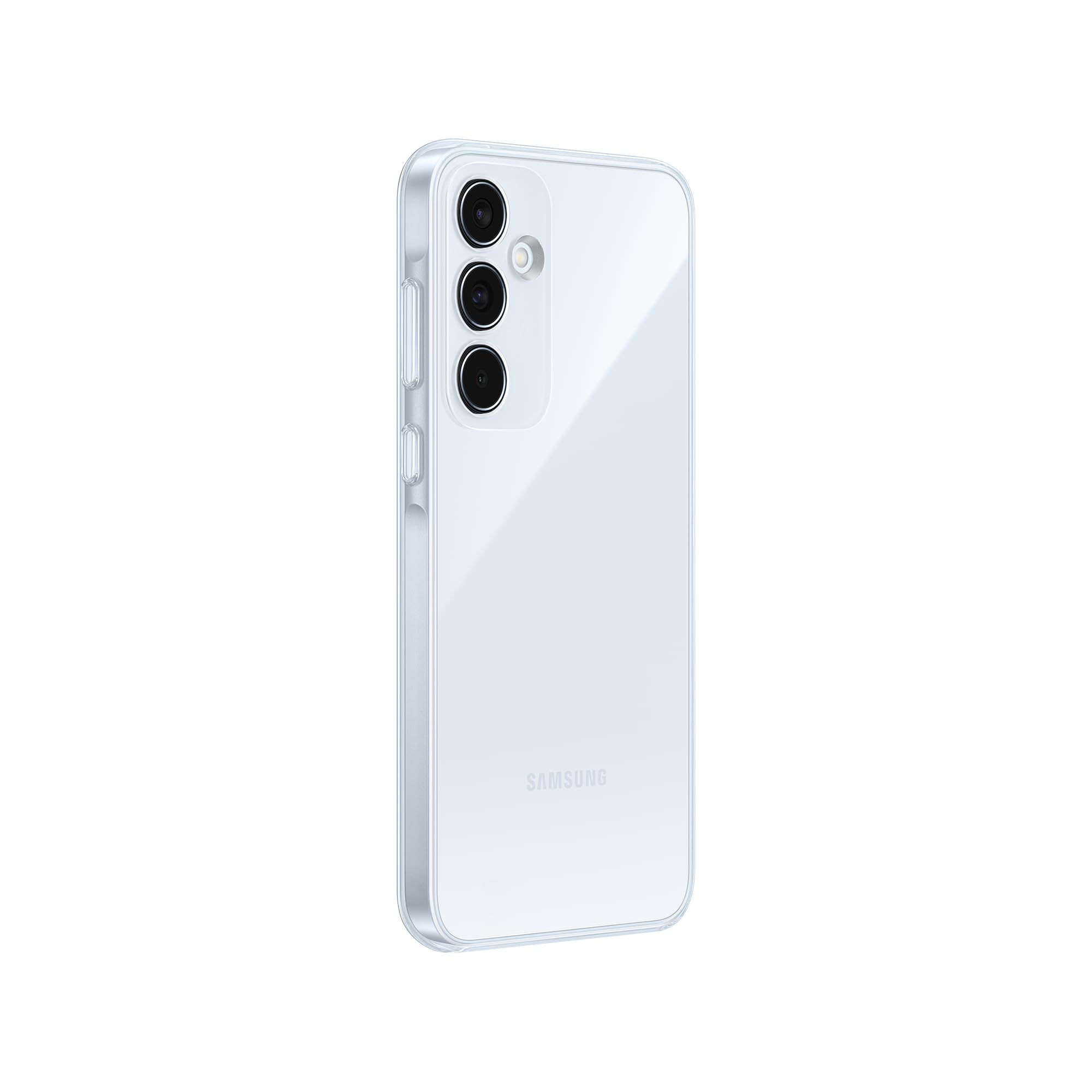 Samsung Clear Case Custodia trasparente antiurto e anti ingiallimento per Galaxy A35 5G