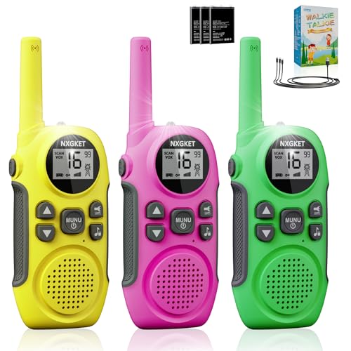 Walkie Talkie Niños Bateria Recargable 3 Marca NXGKET