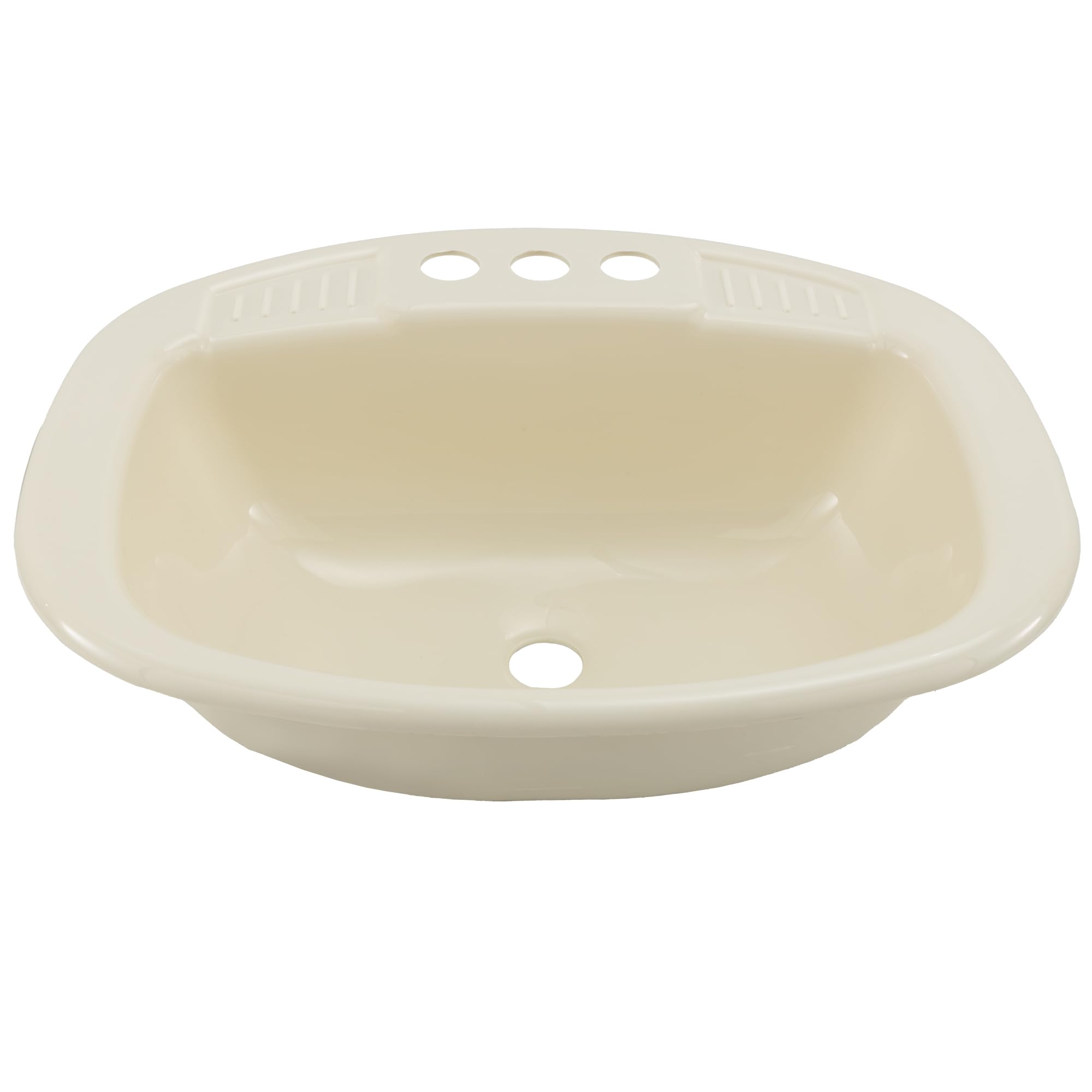 Tough Grade Single Bowl Sink | Bathroom Sink | White or Parchment