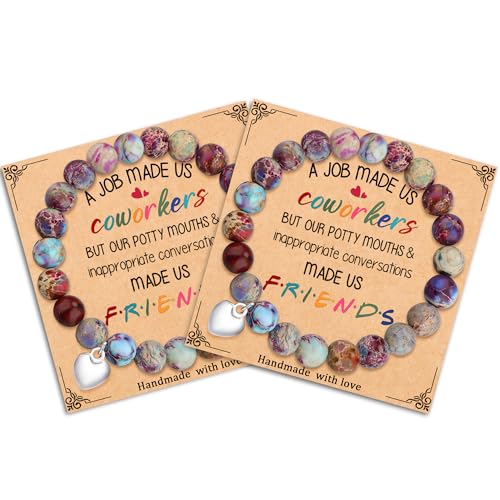 Bracelet Gifts for Female Boss Coworkers - Office Going Away & Retirement Present for Women