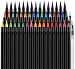 ONE PIX Real Brush Pens, 24 Colors for Watercolor Painting with Flexible Nylon Brush Tips, Vibrant Paint Markers for Coloring, Calligraphy and Drawing with Water Brush for Artists and Beginners