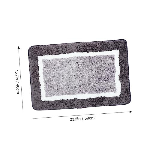 Tapis de sol antidérapant Cabilock tapis de bain absorbant douche