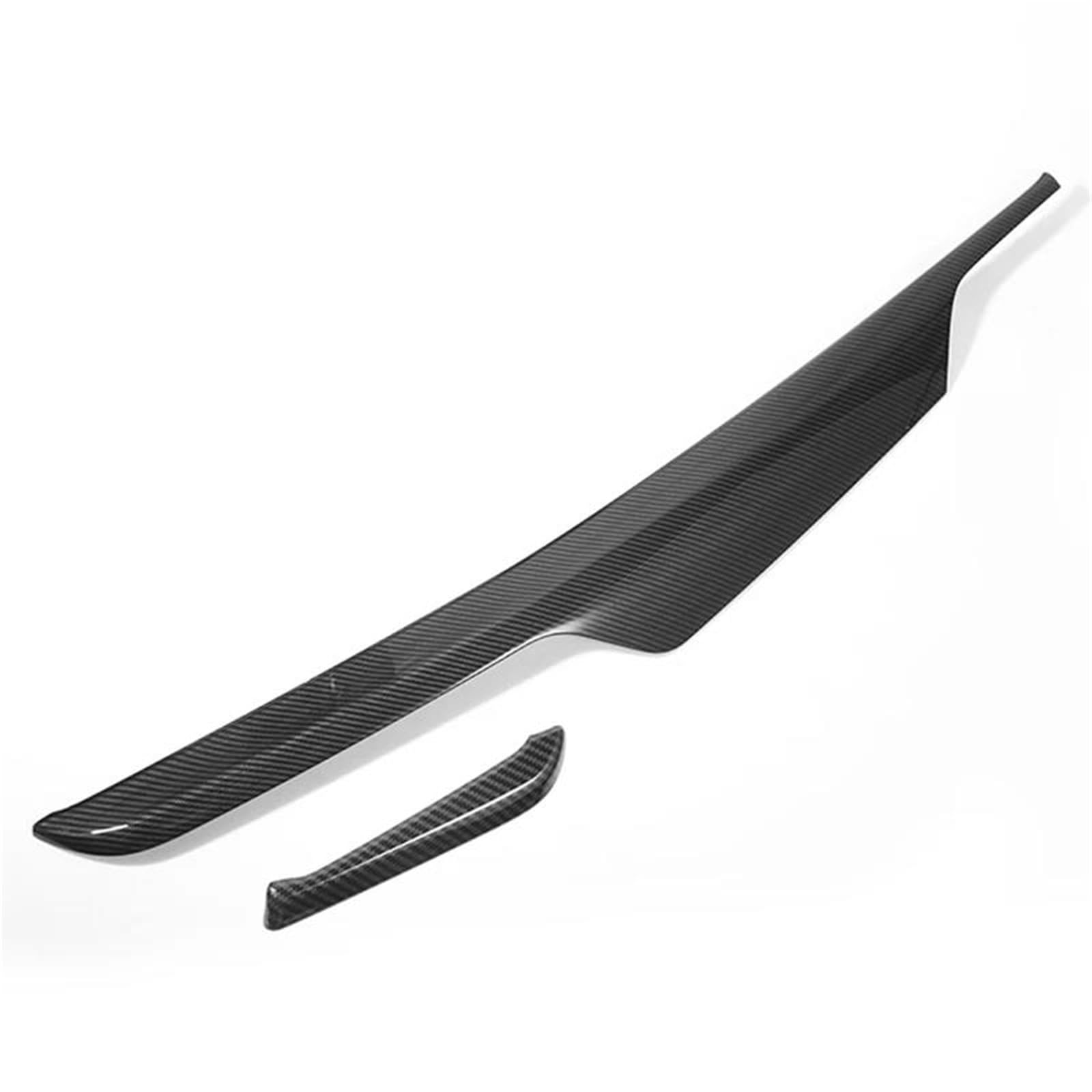 Ousduo One Color Carbon Fiber Color Center Console Dashboard Panel Decoration Cover Trim For 5 Series G30 G38 2018 2019 2020 2021 2022 Lhd Interior Decal Trim