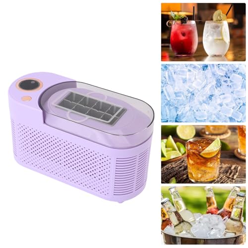 Luqeeg Fabricadora de Hielo Compacta Portátil 8 Cubos miniatura 5