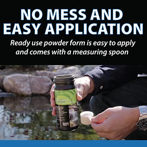 Crystalclear Claritymax - Pond, Stream & Waterfall Treatment - 1 Lb Treats Up To 8,000 Gallons #TOP2