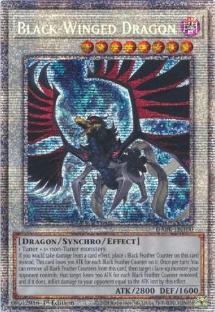 Black-Winged Dragon - DABL-EN100 - Starlight Rare - 1st Edition