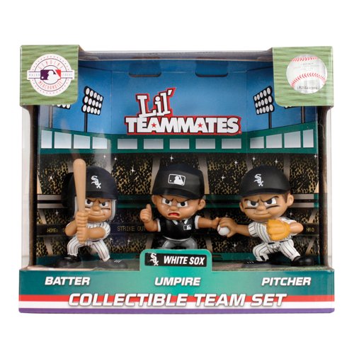 Party Animal Toys MLB Chicago White Sox Lil' Teammates (Pack of 3)