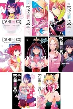 Paperback [Oshi No Ko], Vol. 1-8, 8 Books Collection Set, by Aka Akasaka Book