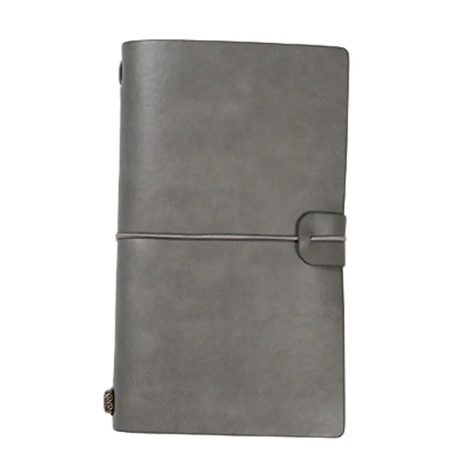 Inspirierendes Notizbuch 3 stücke PU Leder Lose Blatt Notebook Reisenden Journal Tagebuch Tragbare Reise Notizblock Tagebuch Notebook Stift Halter Rekord Buch Schreibwaren(Grey,M)