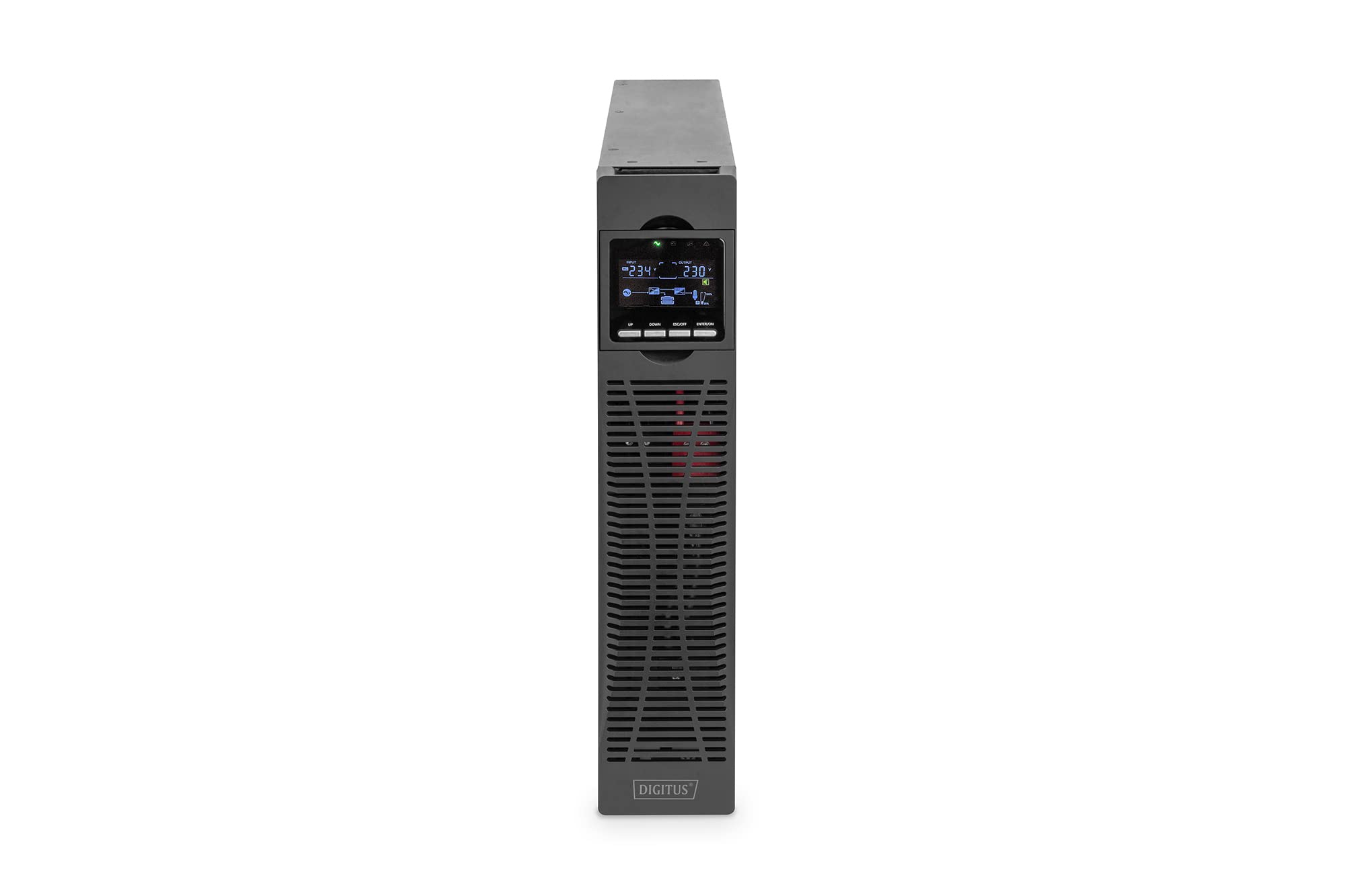 Digitus DN-170094 - Usv (in Rack Montierbar/extern) - Wechselstrom 208/220/230/240 V - 2500 Watt - 1500 Va - 1-Phasig - 3 X Batterie - 9 Ah - 9 Ah -