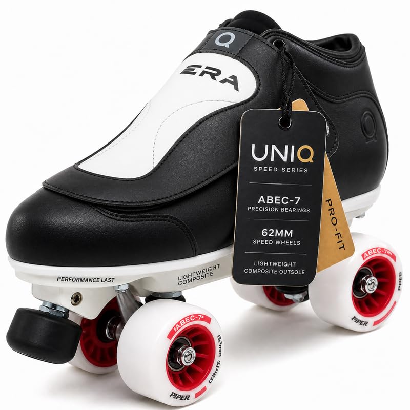 Uniq Era Quad Speed Jam Roller Skates, ABEC7 Bearings