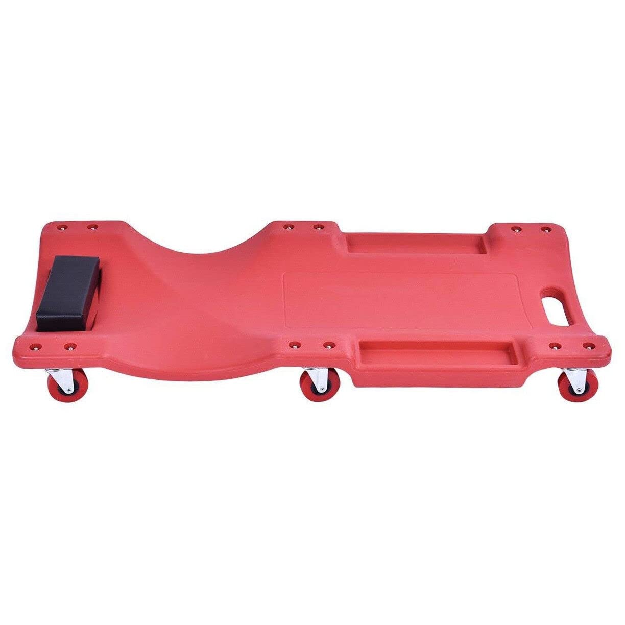 DAYUAN Meccanico veicolo rampicante sotto riparazione auto imbottito poggiatesta rotolamento modellato officina garage assistenza w/vassoio attrezzi