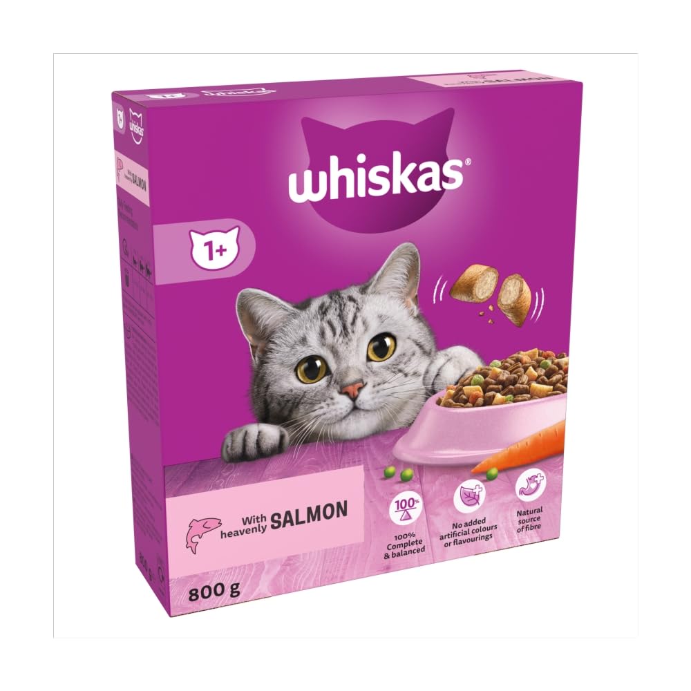 Whiskas 1+ Adult Sterile Complete Salmon 800g