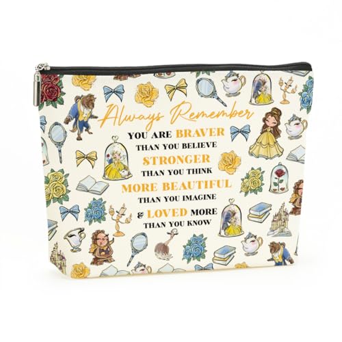 Magical Beauty Makeup Bag Inspired Fairy Tales Character Christmas Birthday Friendship Gifts for...