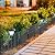Animal Barrier Fence, 17 in(H) X 13 Ft(L) No Dig Garden Decorative Fencing, Rustproof Metal Wire Panel Garden Fence Border for Dog Rabbits Ground Stakes Fence and Outdoor Landscape Patio (10)