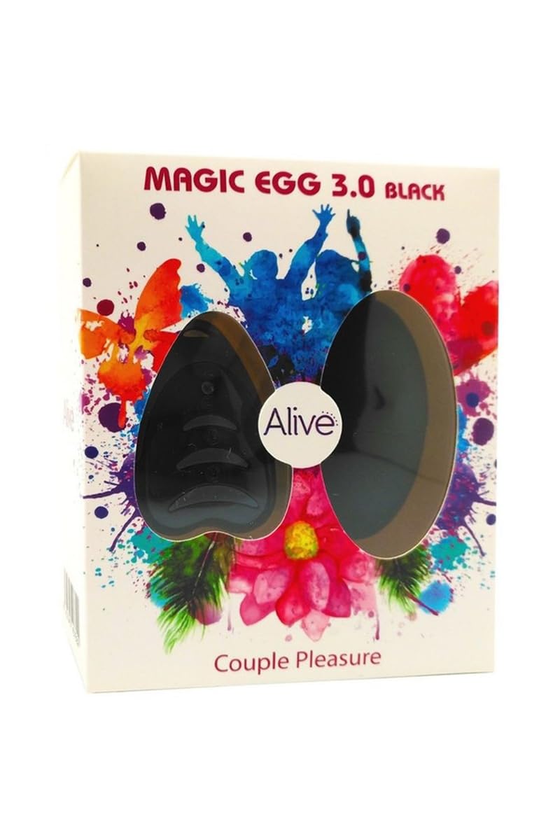 Magic Egg 3.0 Alive œuf télécommandé noir idéal pour pimenter vos rendez-vous secrets