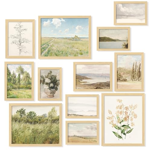 97 Decor Vintage Posters for Room Aesthetic - Vintage Wall Art Prints, French Country Decor,...