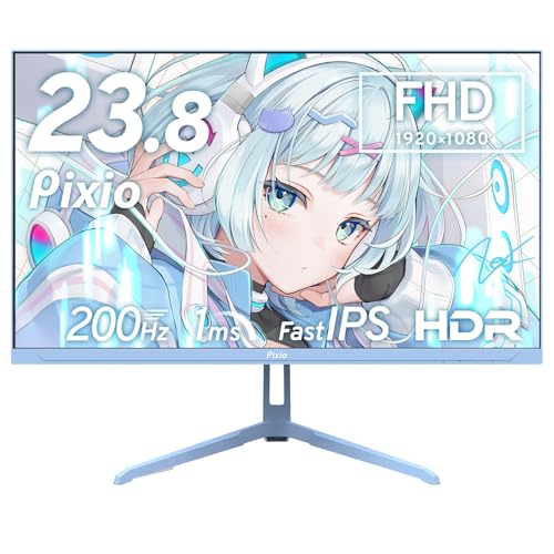 Pixio ピクシオ PX248WAVE ゲーミングモニター　23.8インチ PX248WAVE / ブラック | 23.8インチ 200Hz FHD FastIPS
