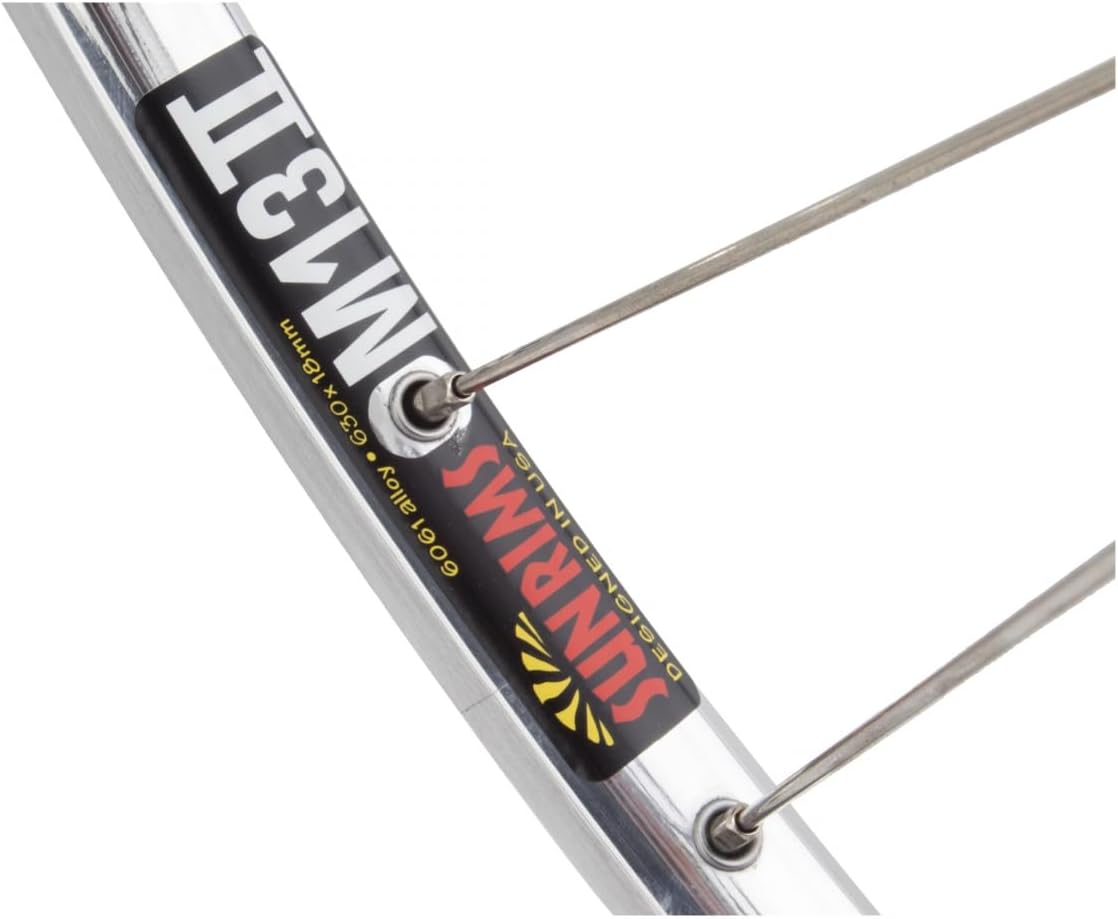 WheelMaster Sun M13 Front Wheel - 27" x 1.0, 36H, QR, Silver