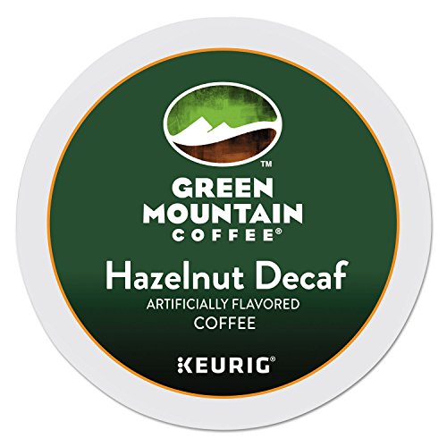 Green Mountain Coffee Roasters Green Mountain Coffee Hazelnut Decaf, Light Roasted, K-Cup Portion Pack for Keurig K-Cup Brewers, 24-Count - image 1