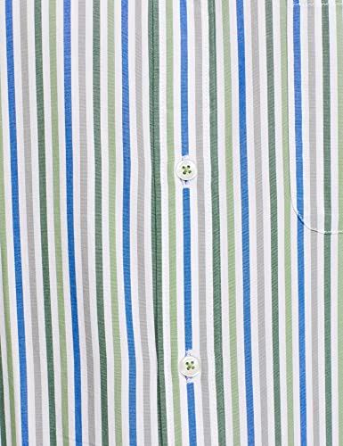 Image of Raymond Men's Striped Slim Fit Shirt