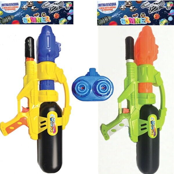 Mitra ad acqua spaziale Estivi pistolet à eau double tir pour jeux d'été