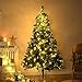 HOMCOM Árbol de Navidad Artificial Árbol 180cm con Soporte 745 Ramas 200...