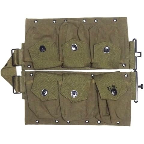US WWII BAR Magazine Belt by MILITARIA STUFFS Cover