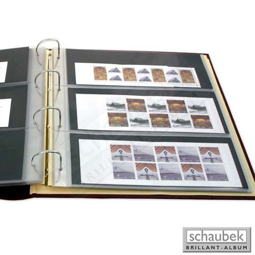 Sammelgut bis 235 mm x 90 mm pochette Schaubek pour ranger et protéger vos billets