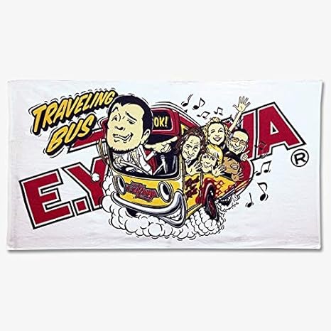 Amazon 矢沢永吉 限定 Sbt スペシャルビーチタオル 61 Traveling Busイラスト 303 アイドル 芸能人グッズ 通販