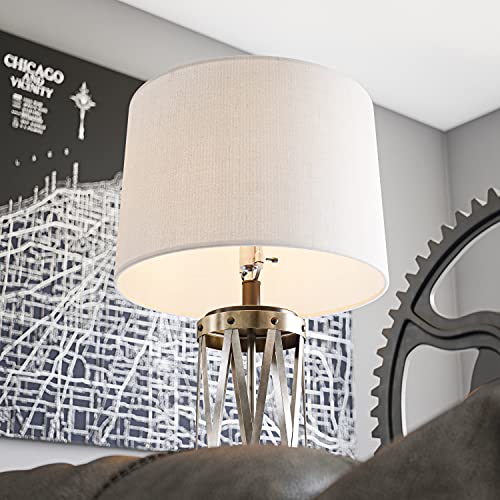 Kenroy Home 35402Gal Huntsville Table Lamps, Medium, Galvanized Metal And Oil Rubbered Bronze #TOP3