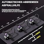 Bauchroller Ab Roller Bauchtrainer für Zuhause mit Ellbogenunterstützung, Automatische Rebound Bauchroller Bauchmuskeltrainer Roller, Bauchmuskeltraining Fitnessgeräte für Zuhause für Männer Frauen – Bild 4